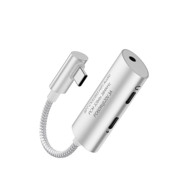 JCALLY SP7 New Upgraded 3-in-1 Digital Audio Adapter Portable DAC