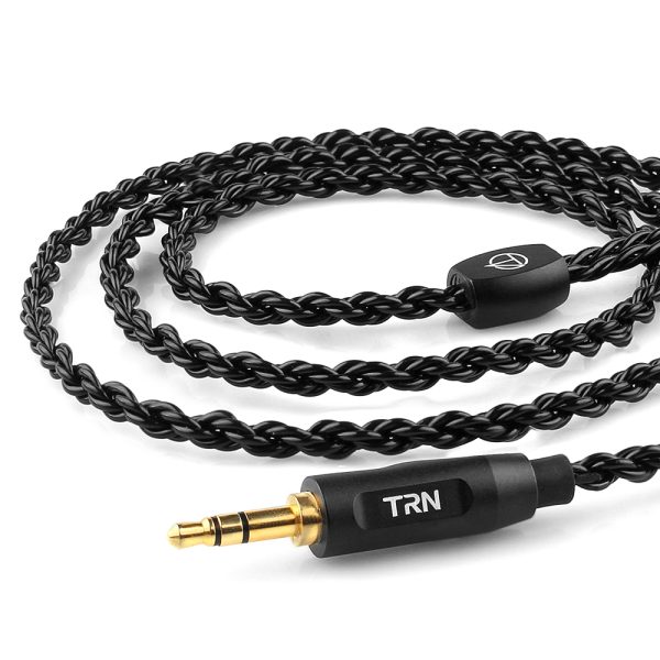 TRN A3 6-core Oxygen-Free Copper Braided Cable with Mic