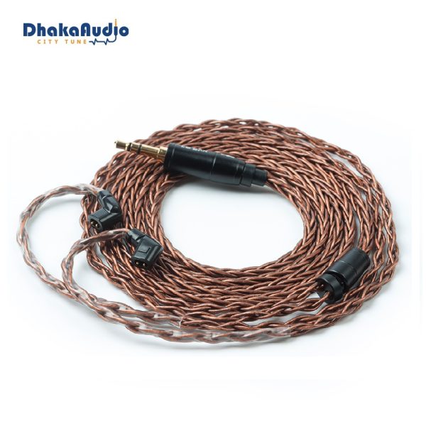 KBEAR 8 Core Oxygen-free Copper HiFi Wired Earphone Cable