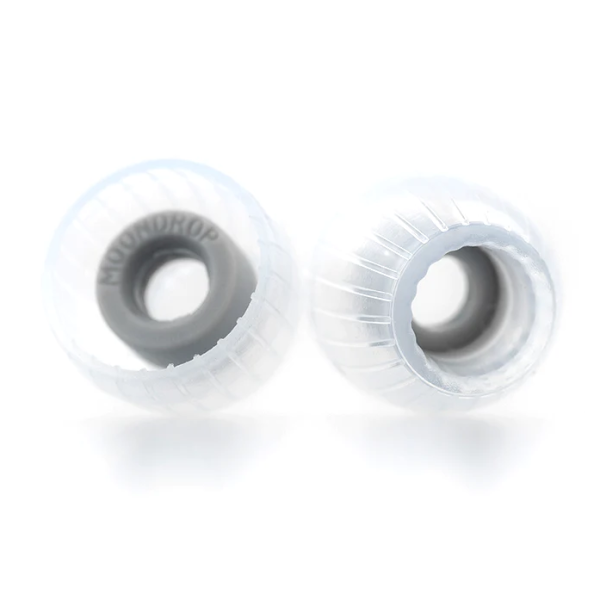 Moondrop Spring Tips Silicone Soft Earphone Ear-Tips for IEMs 3 Pairs