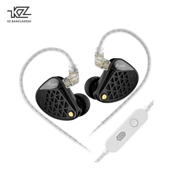KZ AM16 Unprecedented Clarity & Detail Retrieval 16 Drivers Professional IEM